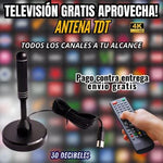 Antena TDT Ultra HD - Canales gratis sin gastar mas