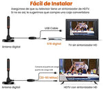 Antena TDT Ultra HD - Canales gratis sin gastar mas