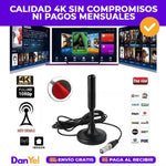 Antena TDT Ultra HD - Canales gratis sin gastar mas