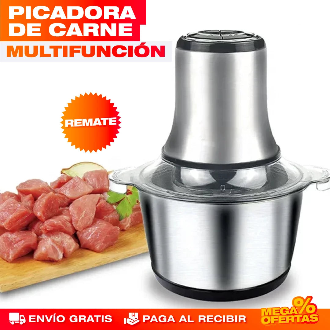 Molino picador y procesador de alimentos multifuncional